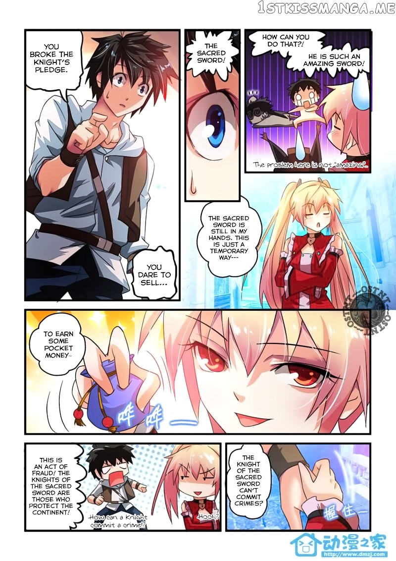 The Demon King, The Brave Knight and The Sacred Sword Temple chapter 4v2 - page 9