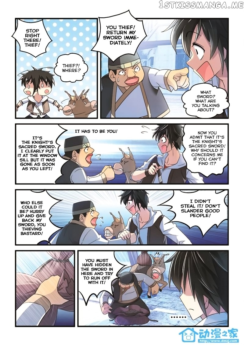 The Demon King, The Brave Knight and The Sacred Sword Temple chapter 2dv - page 7