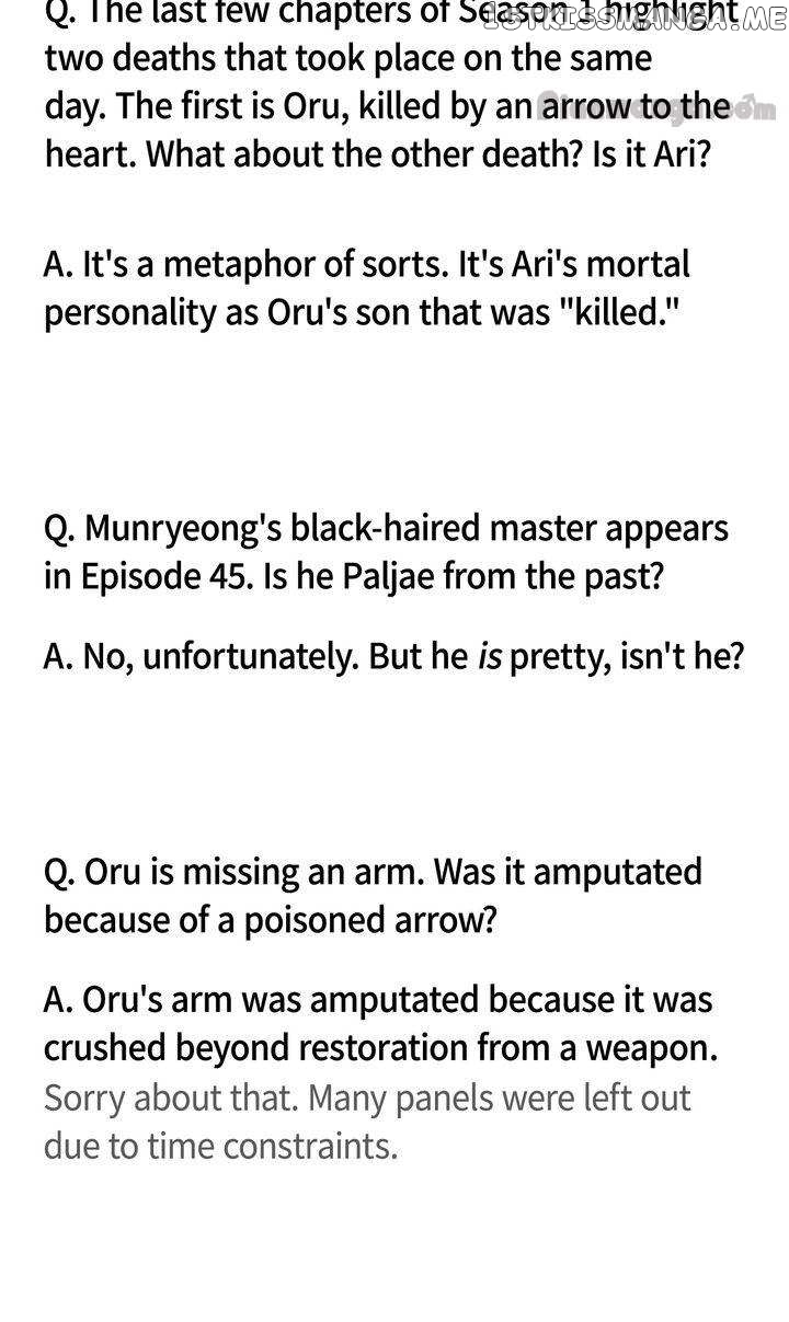 Paljae, Child of Winter chapter 45.5 - page 22