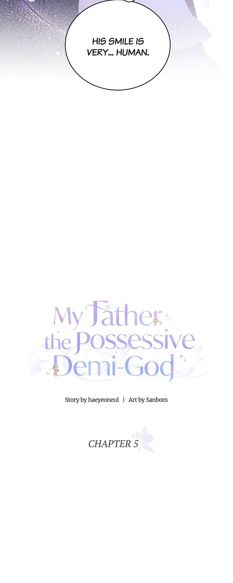 My Father, the Possessive Demi-God Chapter 5 - page 13