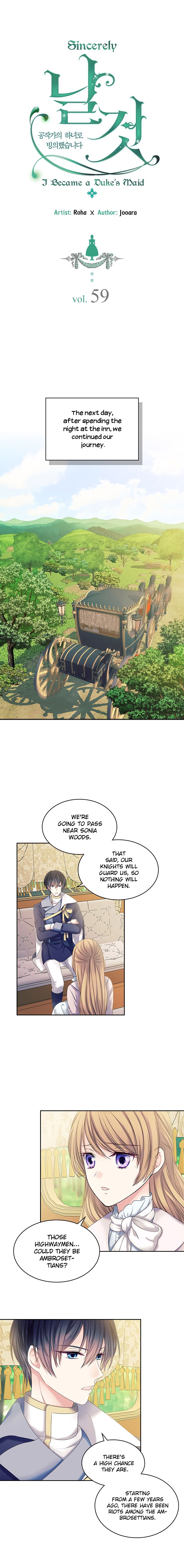 Sincerely: I Became a Duke’s Maid Chapter 59 - page 2
