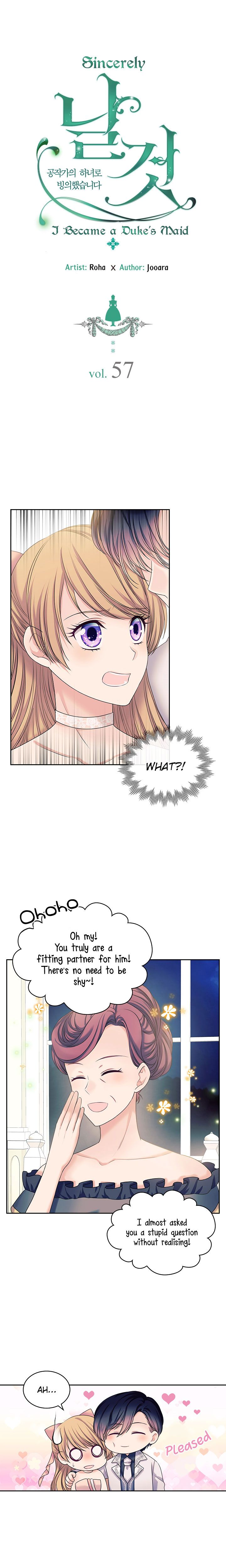 Sincerely: I Became a Duke’s Maid Chapter 57 - page 2