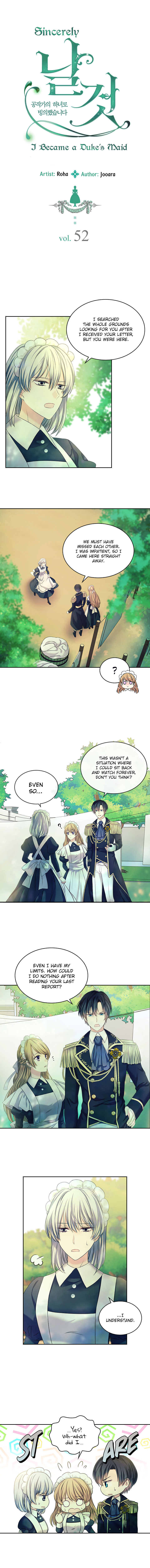 Sincerely: I Became a Duke’s Maid Chapter 52 - page 2