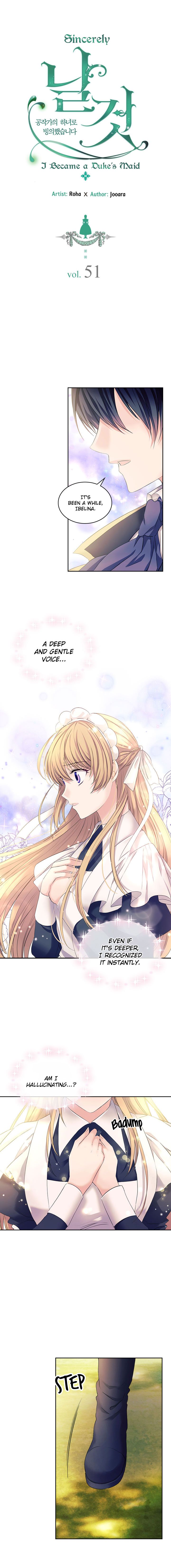 Sincerely: I Became a Duke’s Maid Chapter 51 - page 2