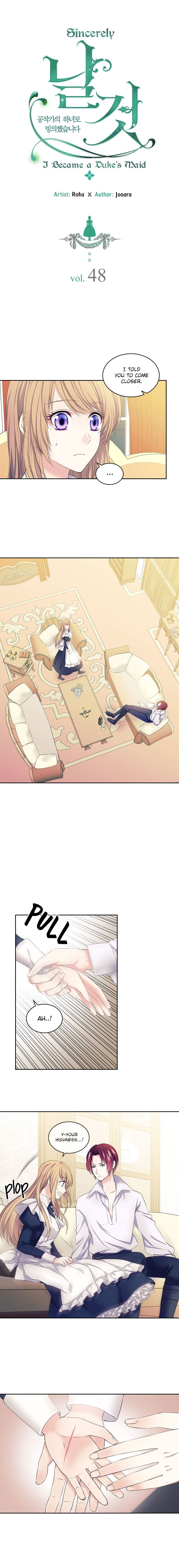 Sincerely: I Became a Duke’s Maid Chapter 48 - page 2