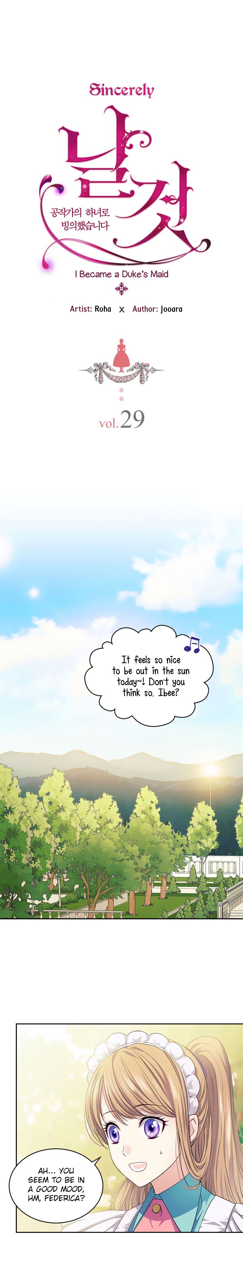 Sincerely: I Became a Duke’s Maid Chapter 29 - page 2
