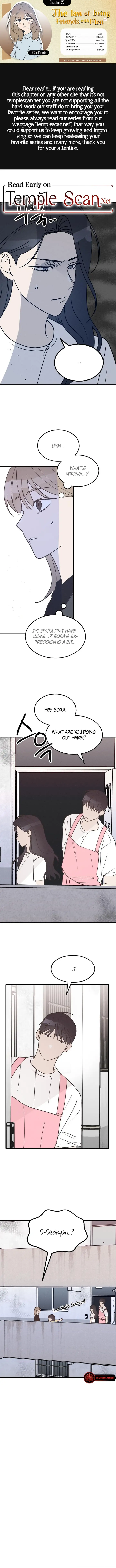 The Law Of Being Friends With A Male Chapter 27 - page 1
