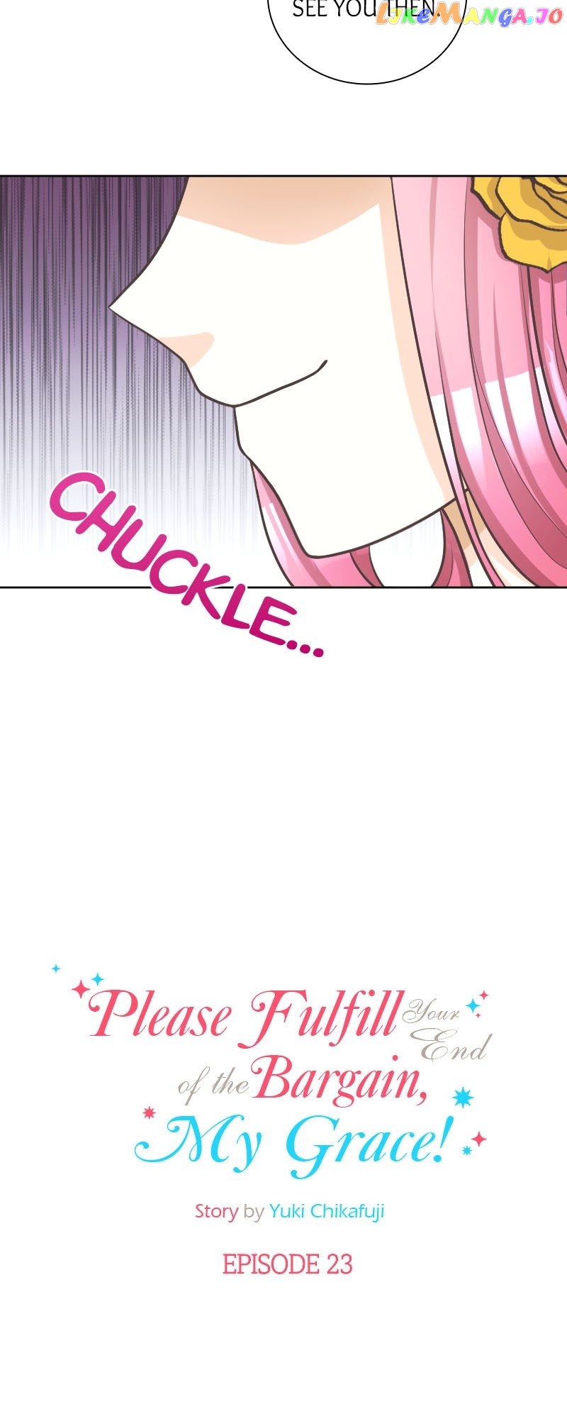 Please Fulfill Your End of the Bargain, My Grace! Chapter 23 - page 20