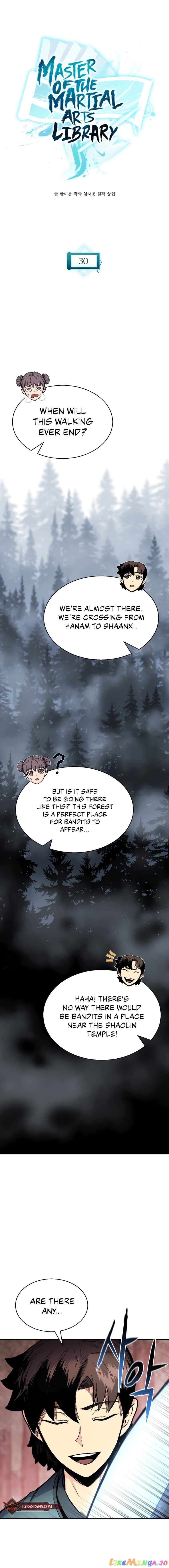 Master of the Martial Arts Library Chapter 30 - page 2