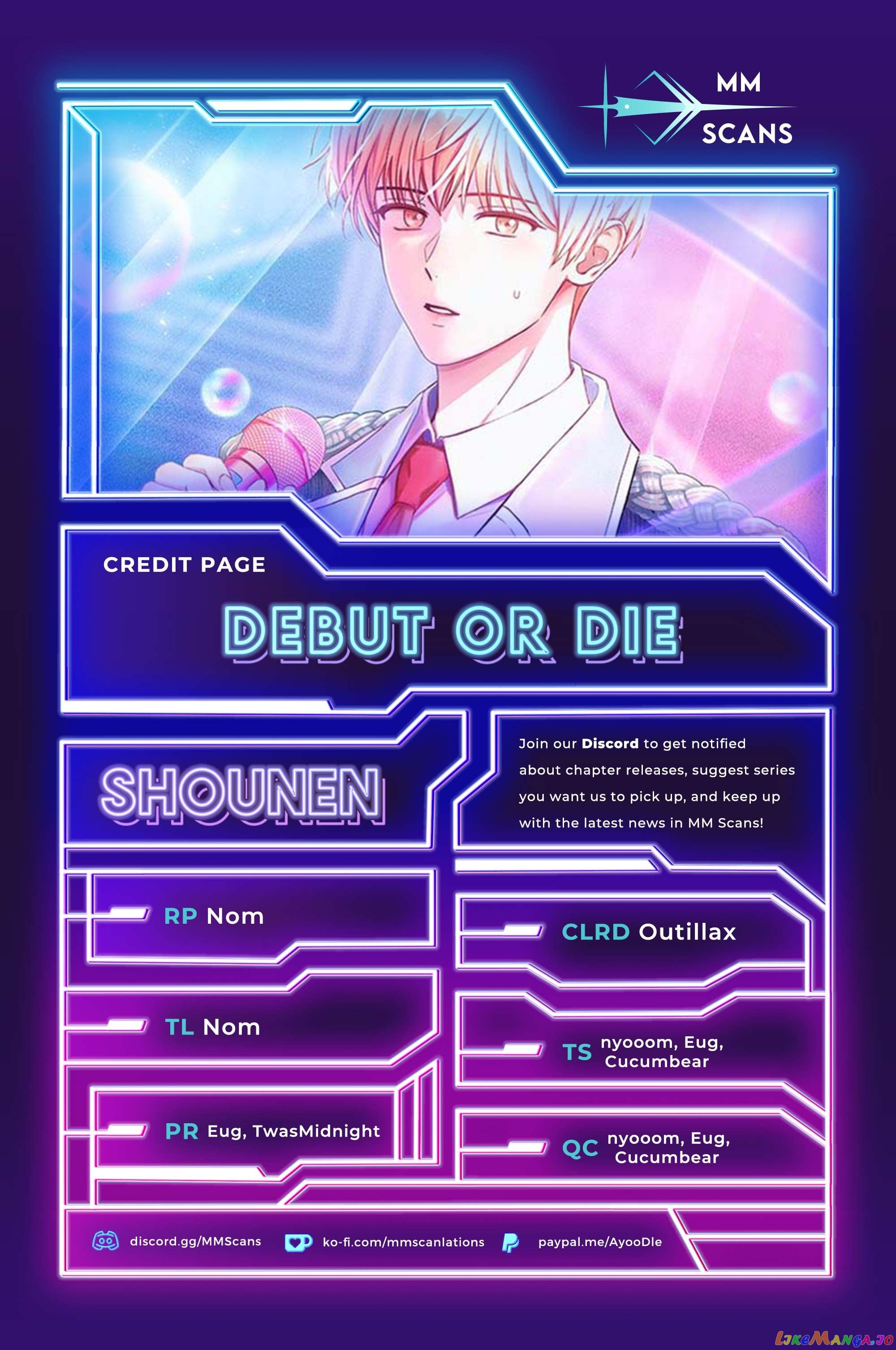 Debut or Die! Chapter 44 - page 1