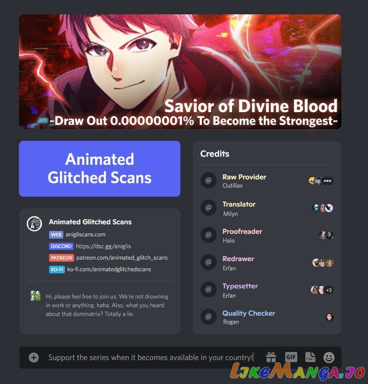Savior of Divine Blood ~Draw Out 0.00000001% To Become the Strongest~ Chapter 40 - page 1