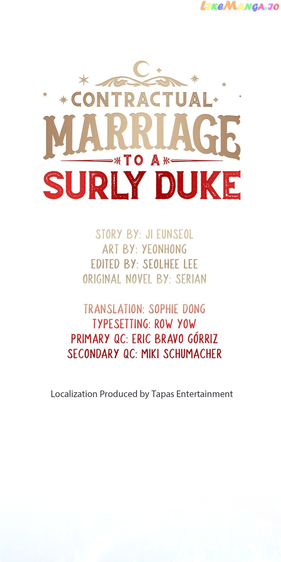 Contractual Marriage to a Surly Duke Chapter 74 - page 11