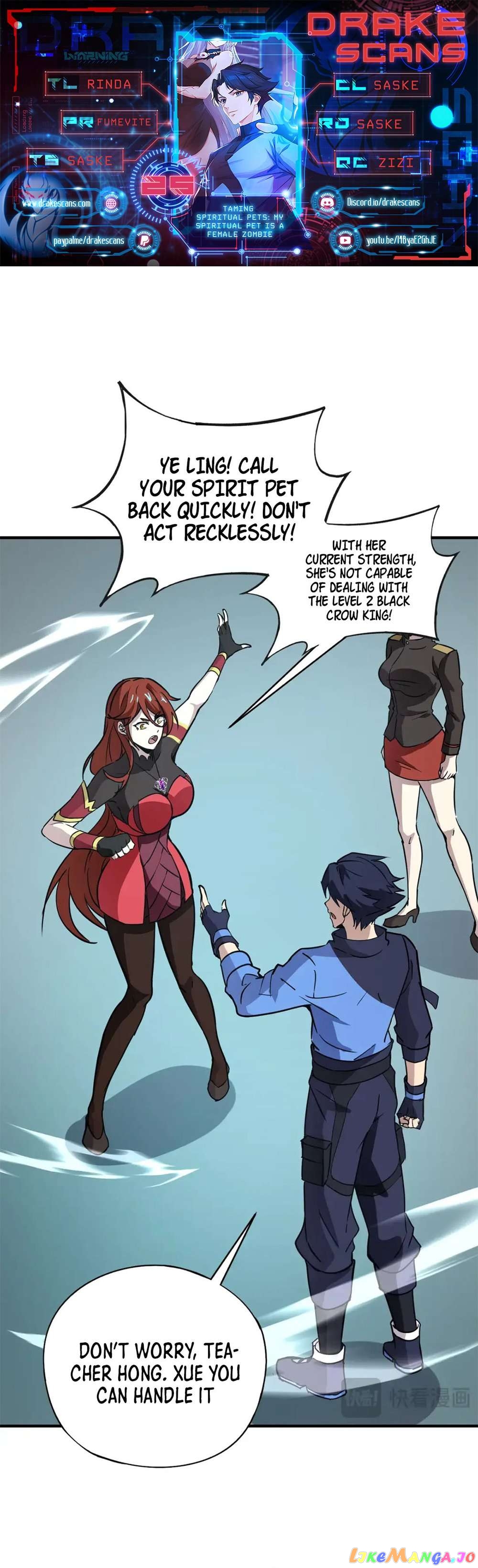 Taming Spiritual Pets: My Spiritual Pet is a Female Zombie Chapter 25 - page 1