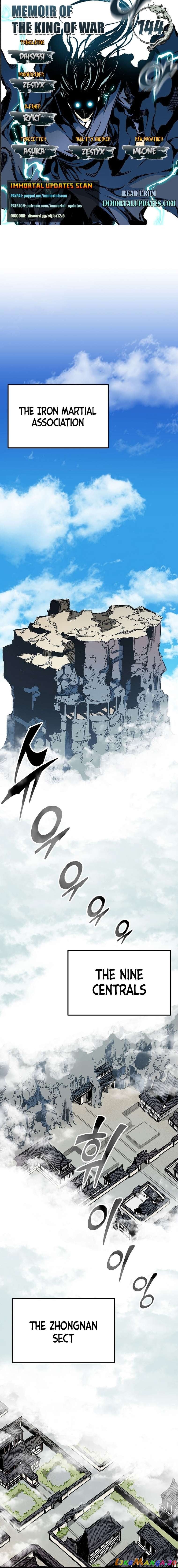 Memoir Of The King Of War Chapter 144 - page 1