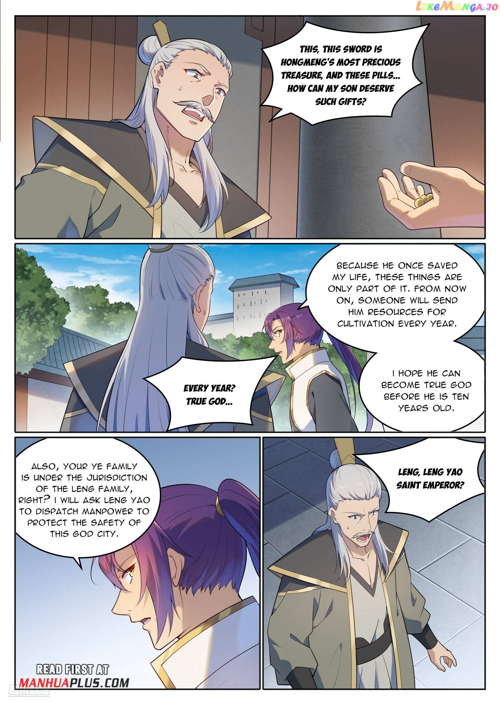 Apotheosis - Manhua Chapter 1119 - page 10