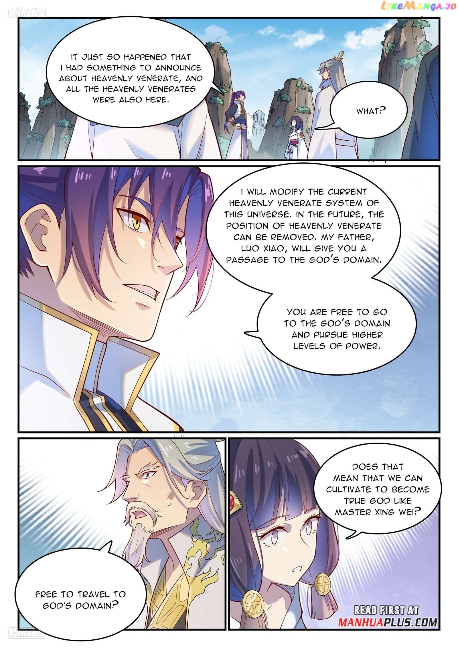 Apotheosis - Manhua Chapter 1120 - page 4