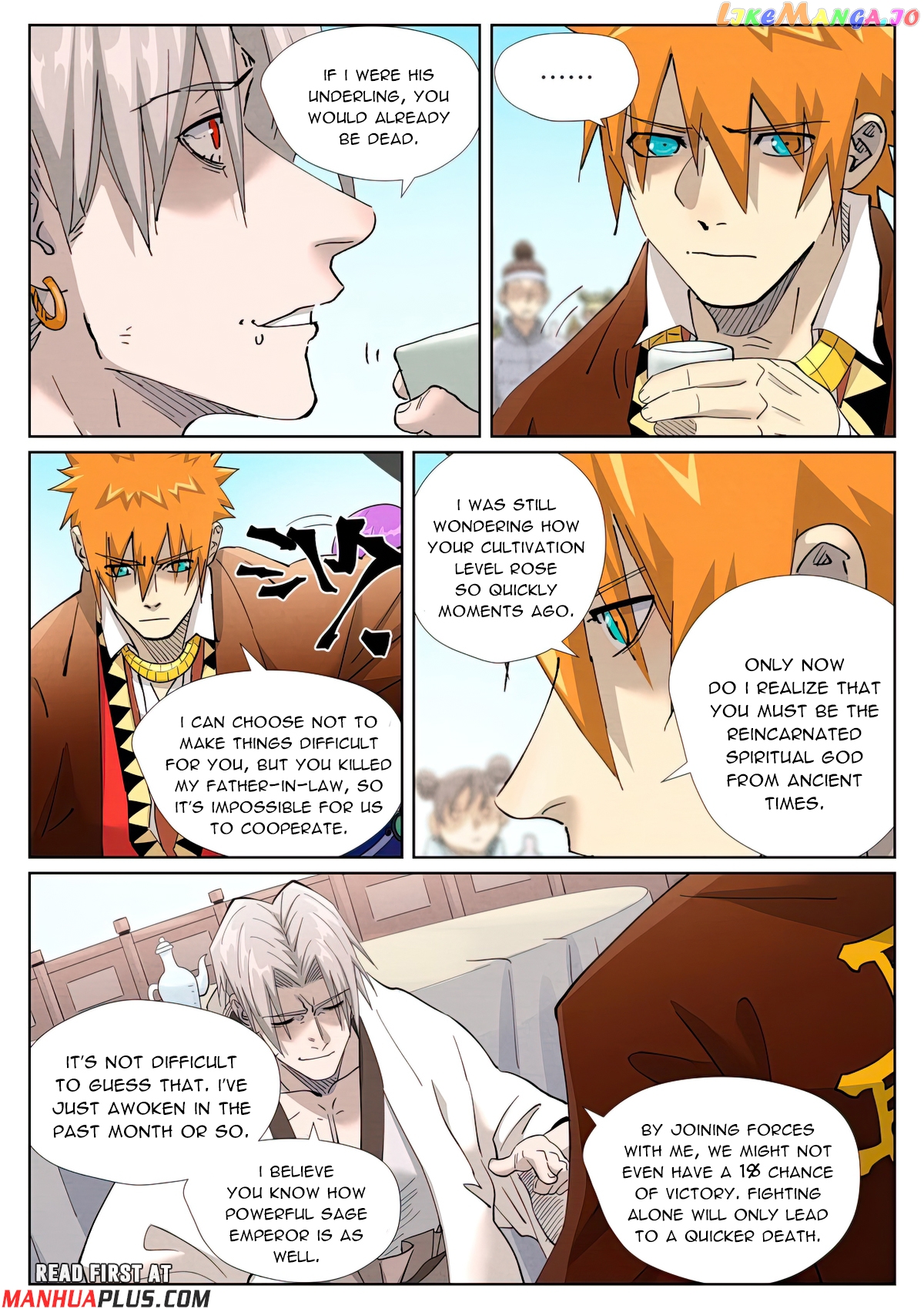Tales of Demons and Gods Chapter 447.6 - page 4