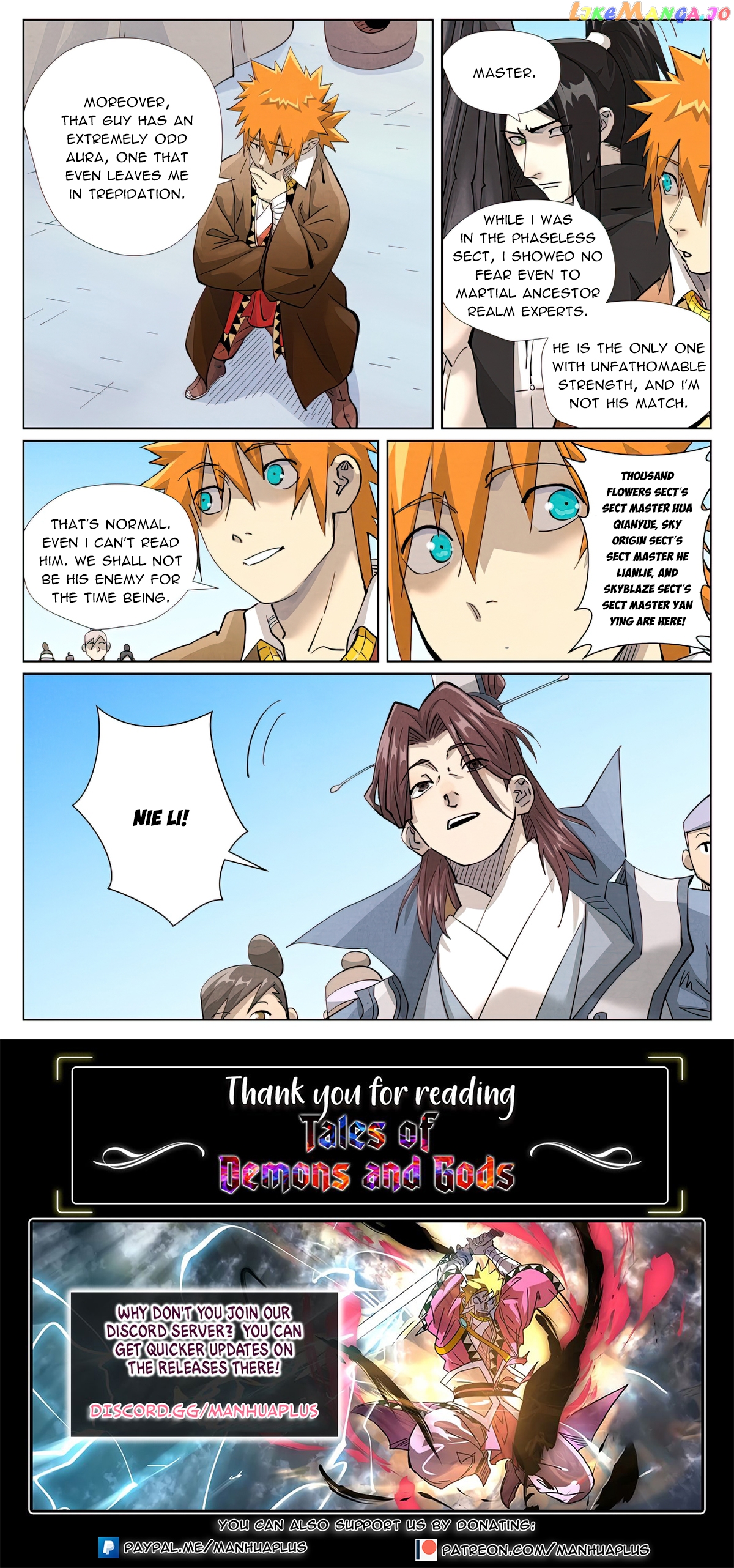 Tales of Demons and Gods Chapter 448.1 - page 10