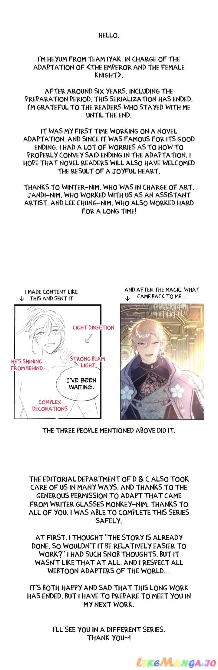 Emperor And The Female Knight Chapter 197 - page 40