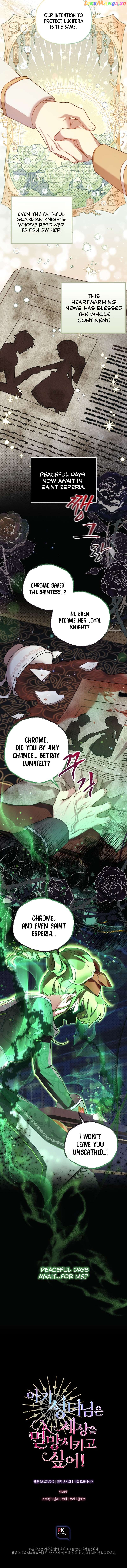 The Baby Saint Wants To Destroy The World! Chapter 16 - page 9