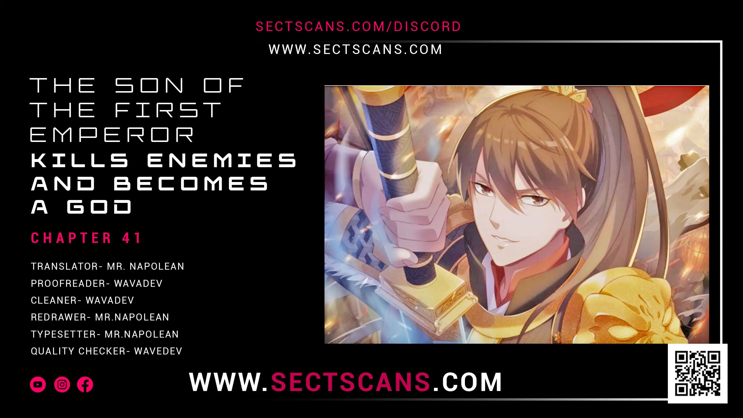 The Son Of The First Emperor Kills Enemies And Becomes A God Chapter 41 - page 1