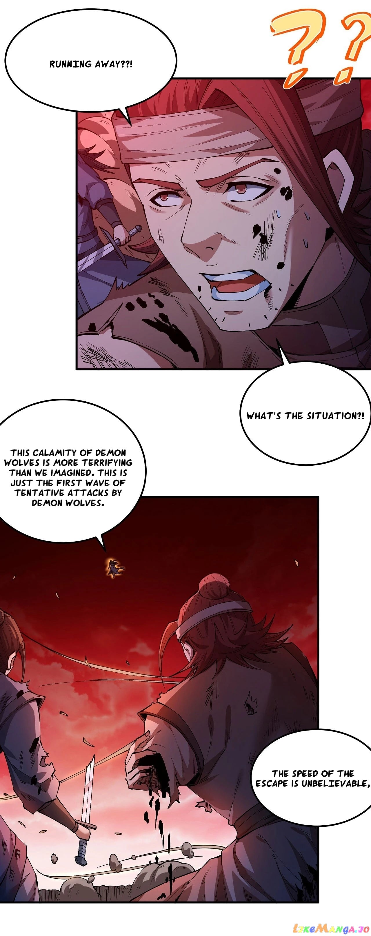 God of Martial Arts Chapter 595 - page 1