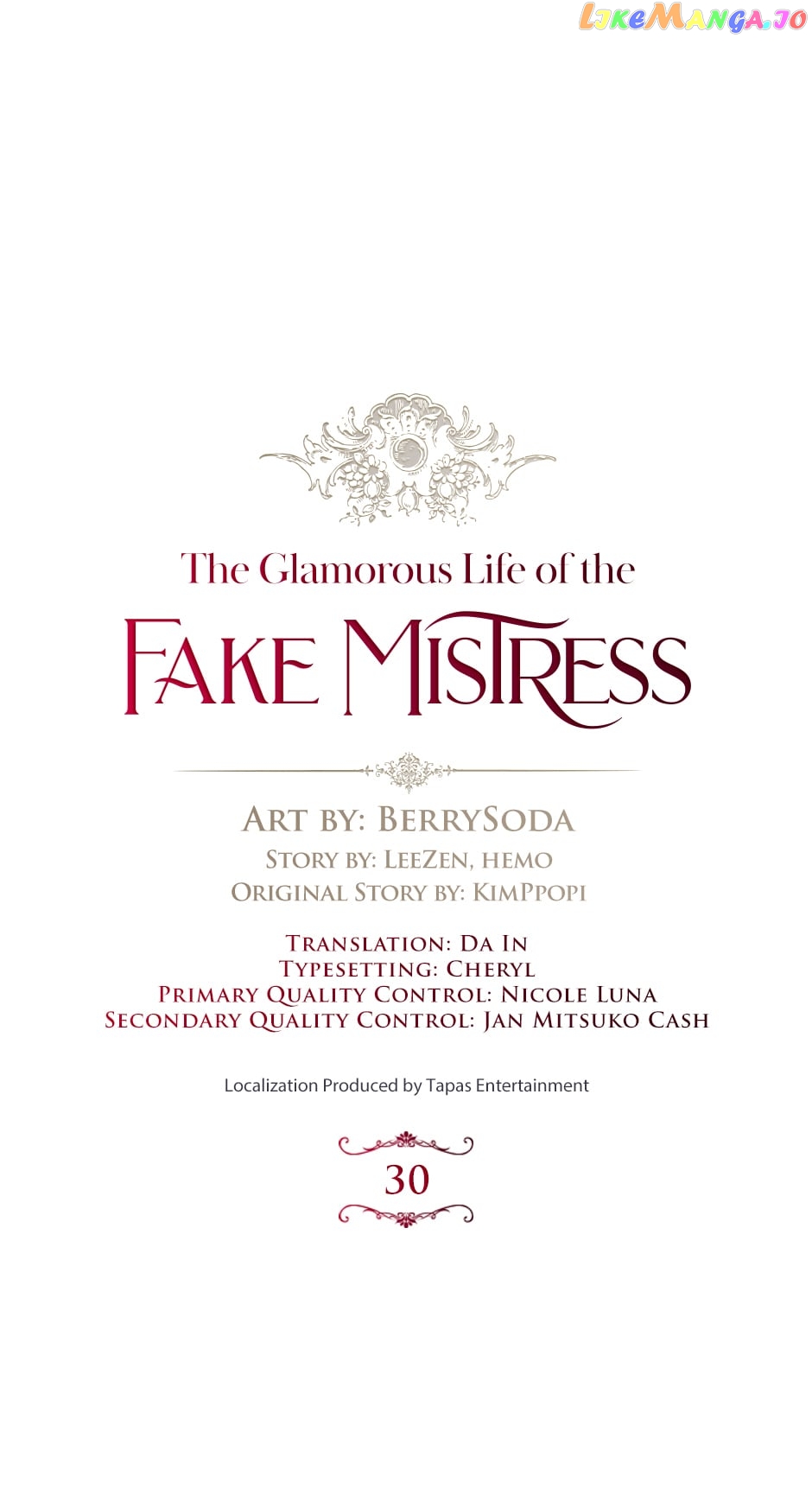 The Glamorous Life of the Fake Mistress Chapter 30 - page 28