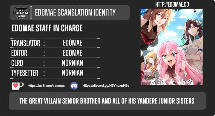 The Great Villain Senior Brother and All of His Yandere Junior Sisters Chapter 8 - page 1