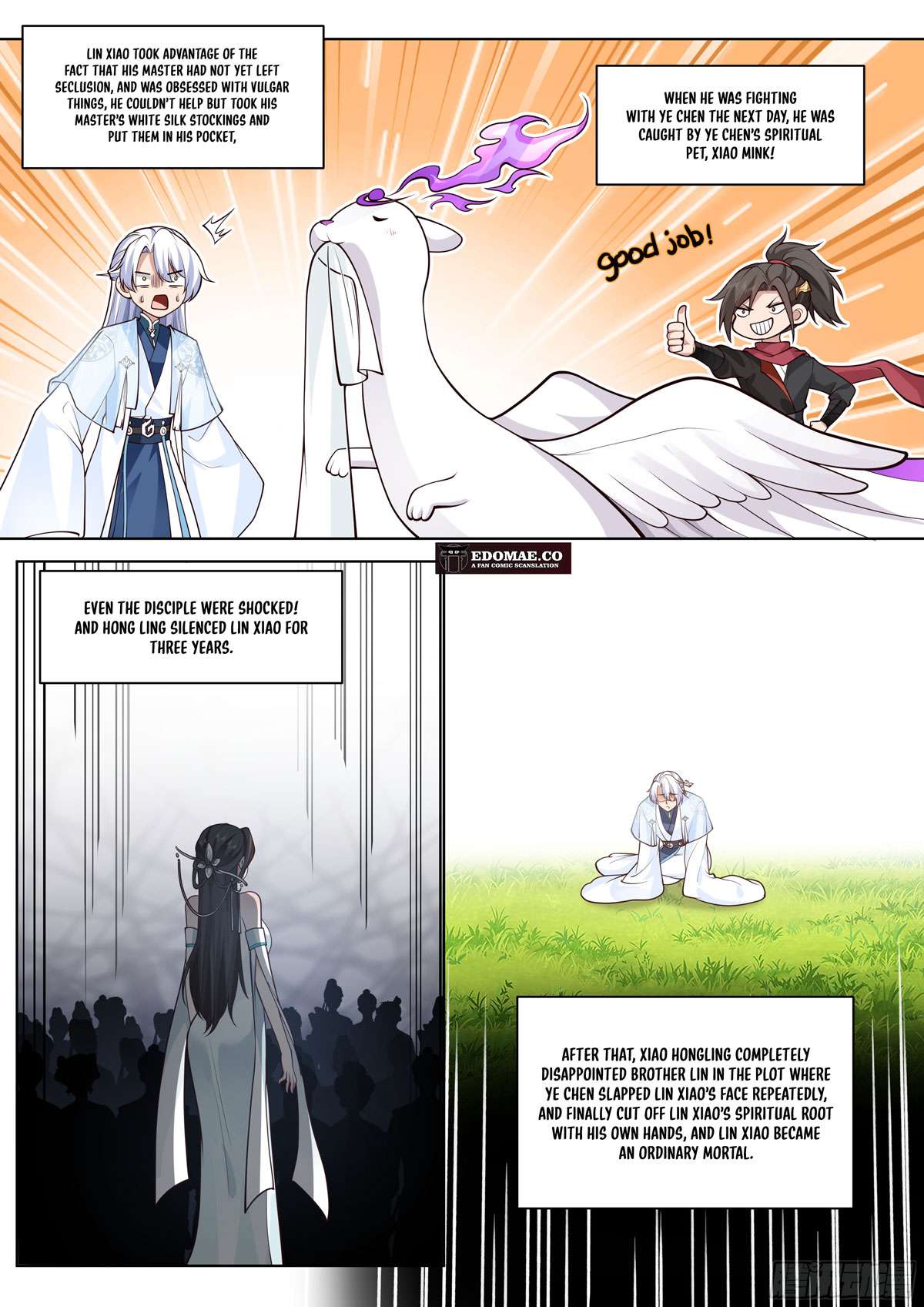 The Great Villain Senior Brother and All of His Yandere Junior Sisters Chapter 8 - page 5