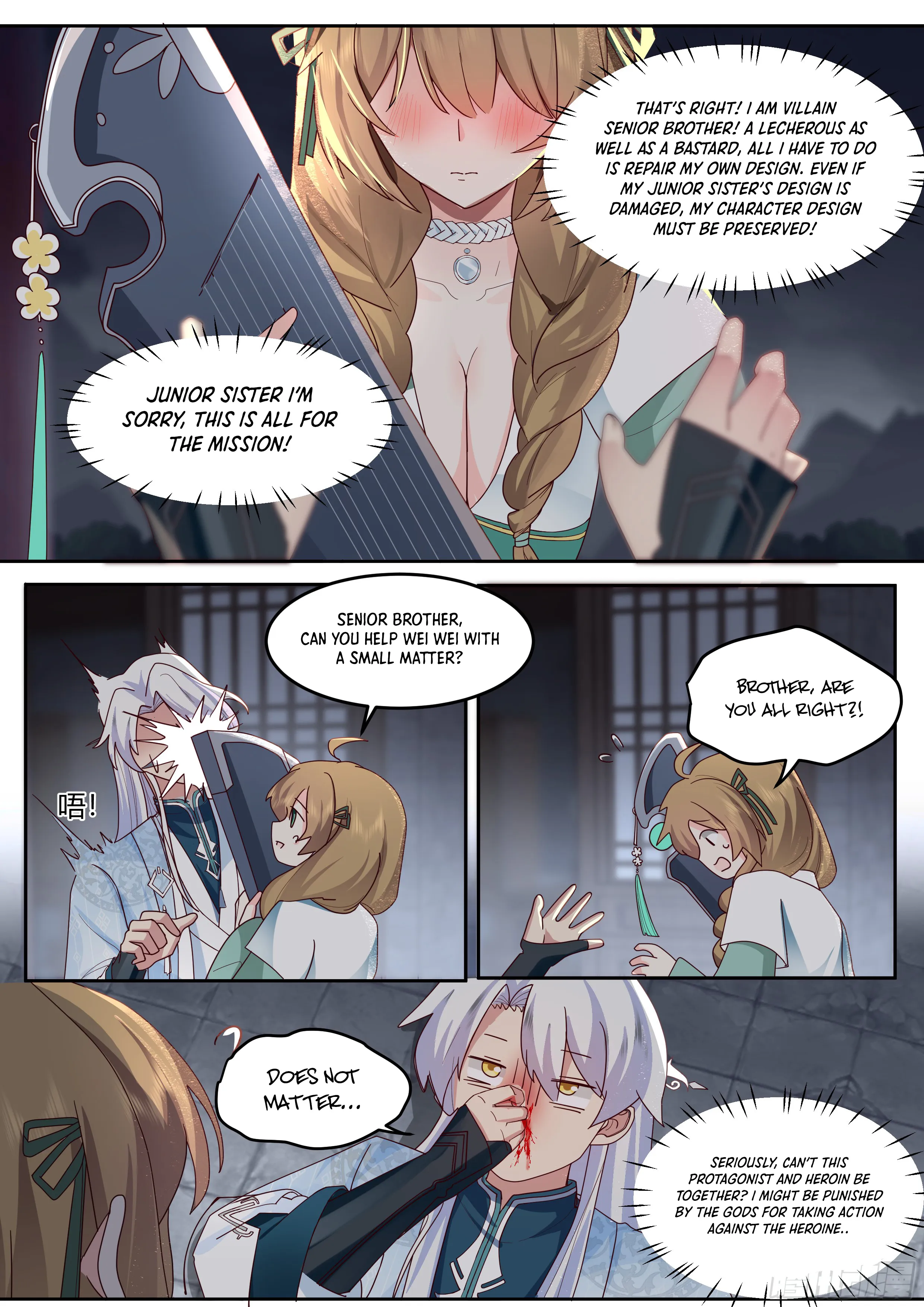 The Great Villain Senior Brother and All of His Yandere Junior Sisters Chapter 11 - page 11