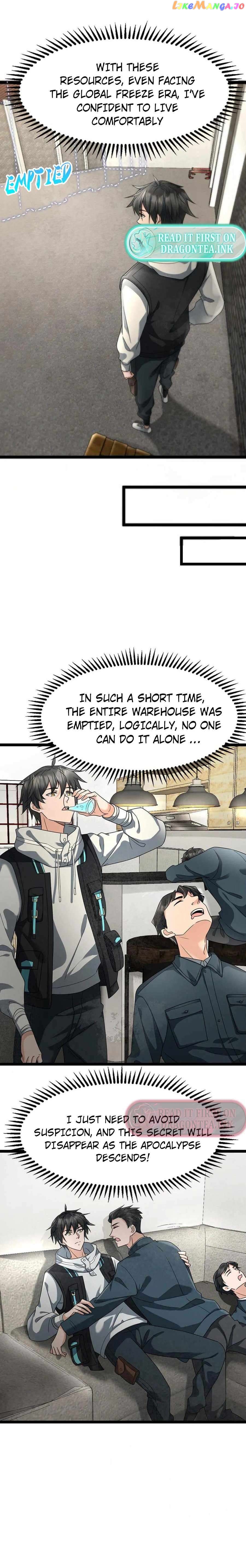 Global Freeze: I Created An Apocalypse Shelter Chapter 7 - page 4