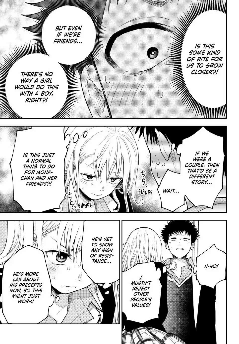 My Charms Are Wasted On Kuroiwa Medaka Chapter 106 - page 9