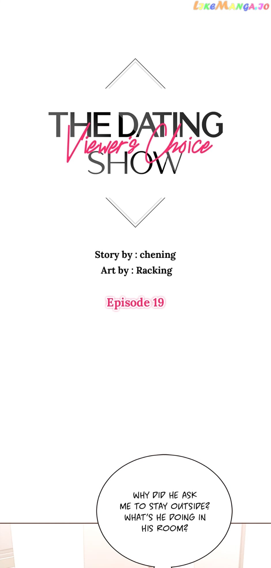 Viewer's Choice: The Dating Show Chapter 19 - page 14