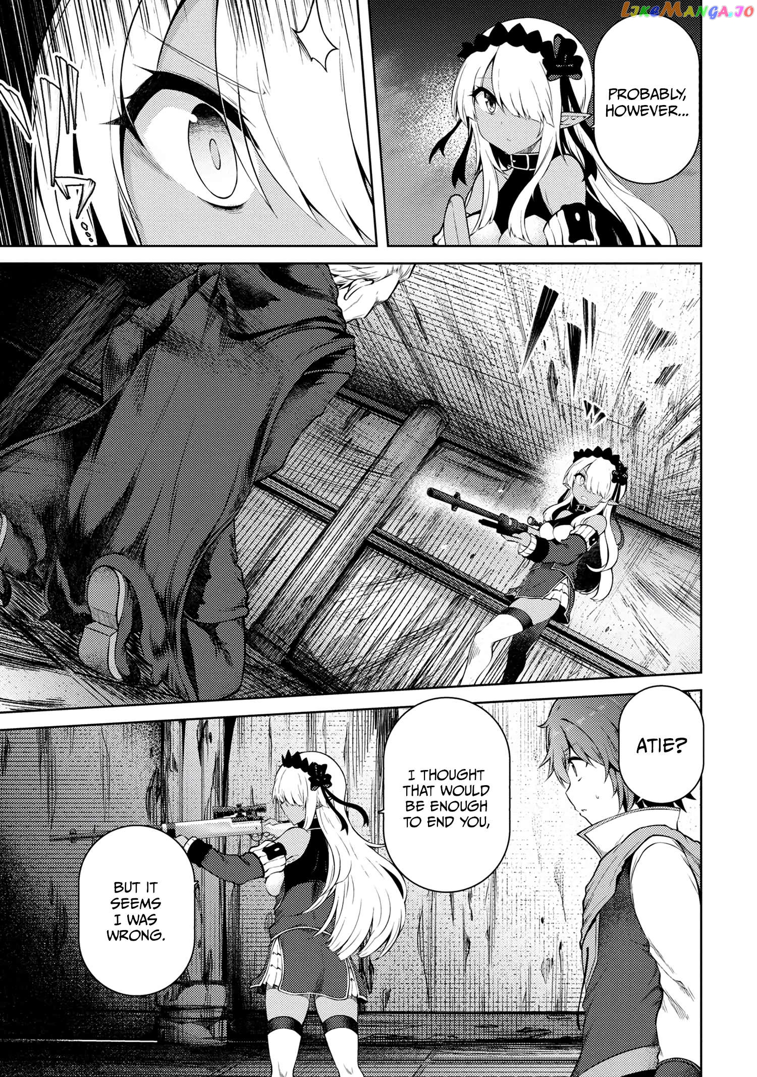 Ie ga Moete Jinsei Dou Demo Yoku Natta kara, Nokotta Nakenashi no Kin de Dark Elf no Dorei o Katta chapter 17.1 - page 14