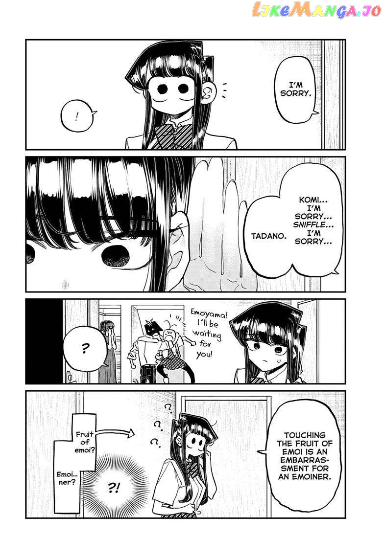 Komi-san wa Komyushou Desu chapter 421 - page 9