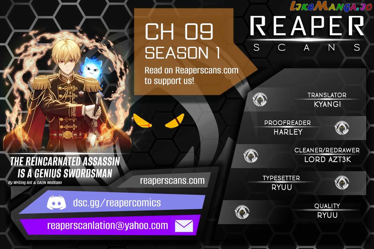 The Reincarnated Assassin is a Genius Swordsman Chapter 9 - page 1