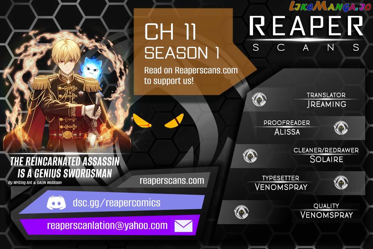 The Reincarnated Assassin is a Genius Swordsman Chapter 11 - page 1