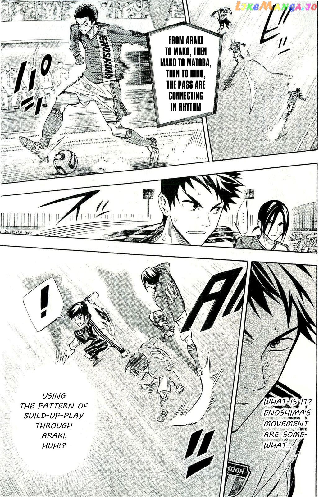 Area no Kishi chapter 241 - page 4
