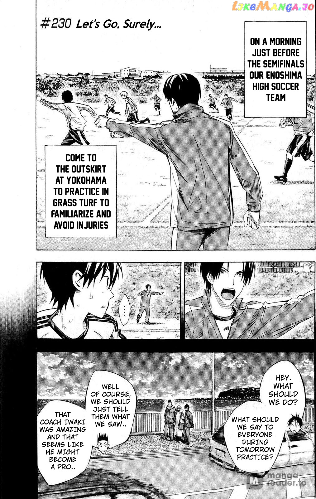 Area no Kishi chapter 230 - page 1