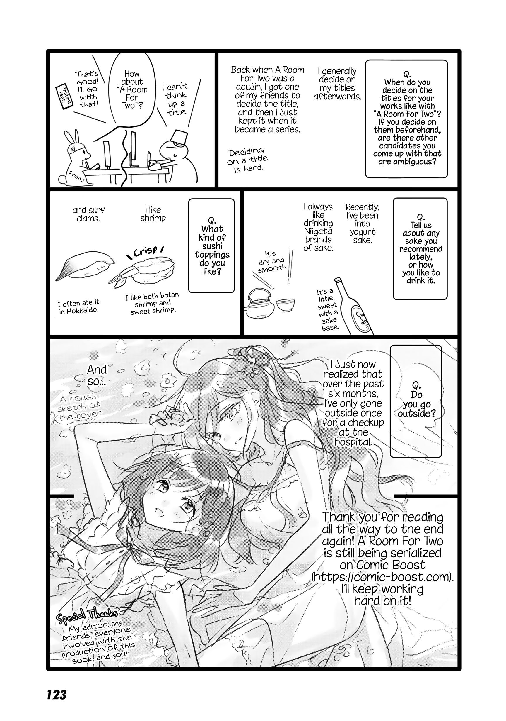 Futaribeya - Manga chapter 66.4 - page 14