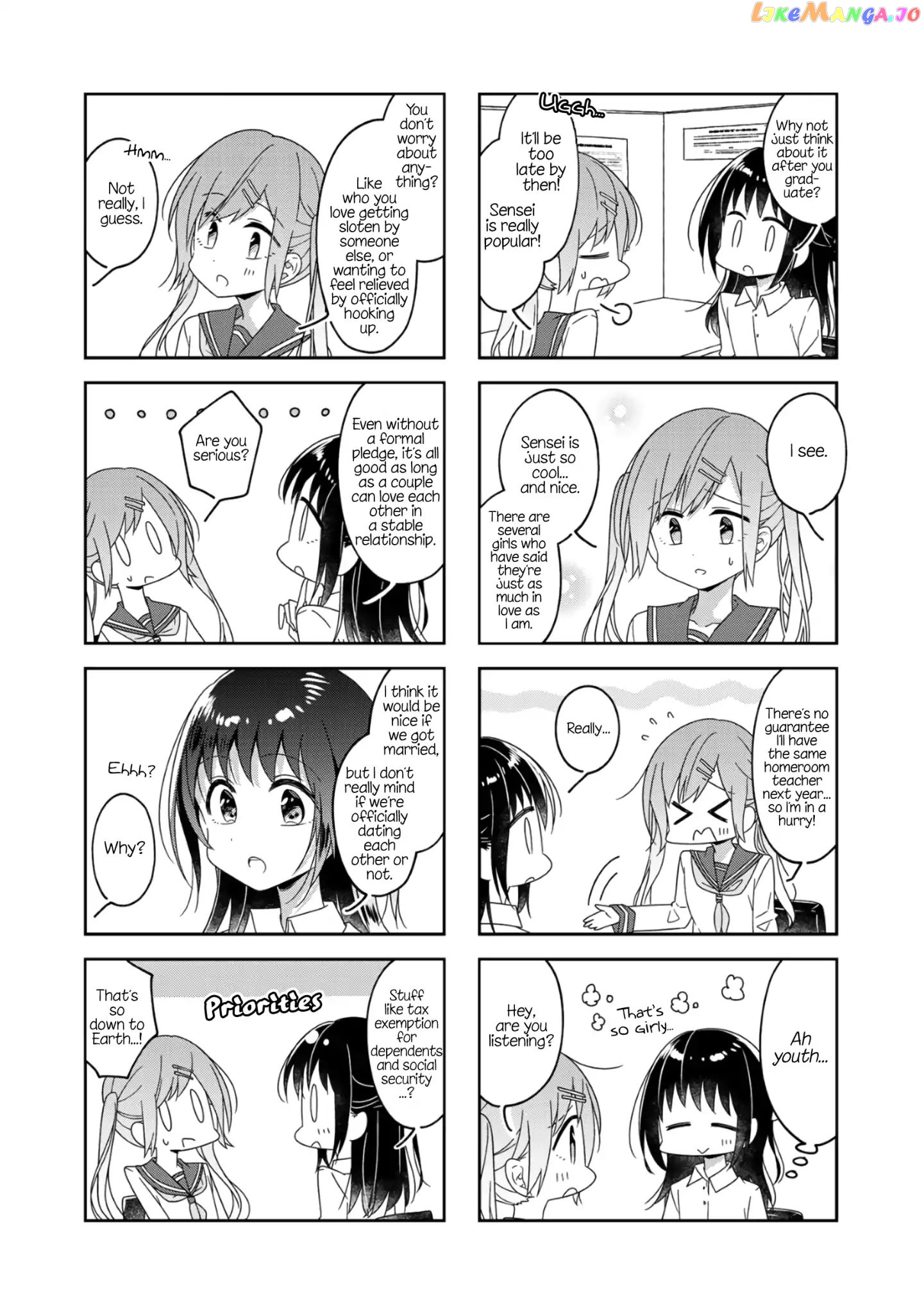 Futaribeya - Manga chapter 56 - page 8