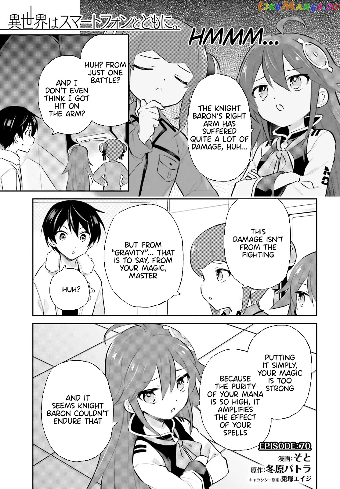 In Another World With My Smartphone chapter 70 - page 1