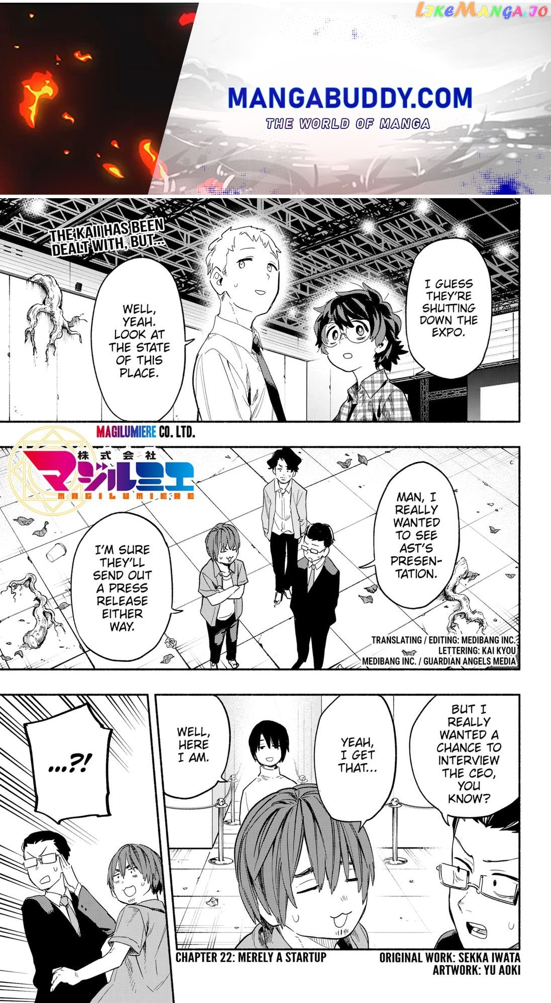 Kabushiki Gaisha Magi Lumiere chapter 22 - page 1