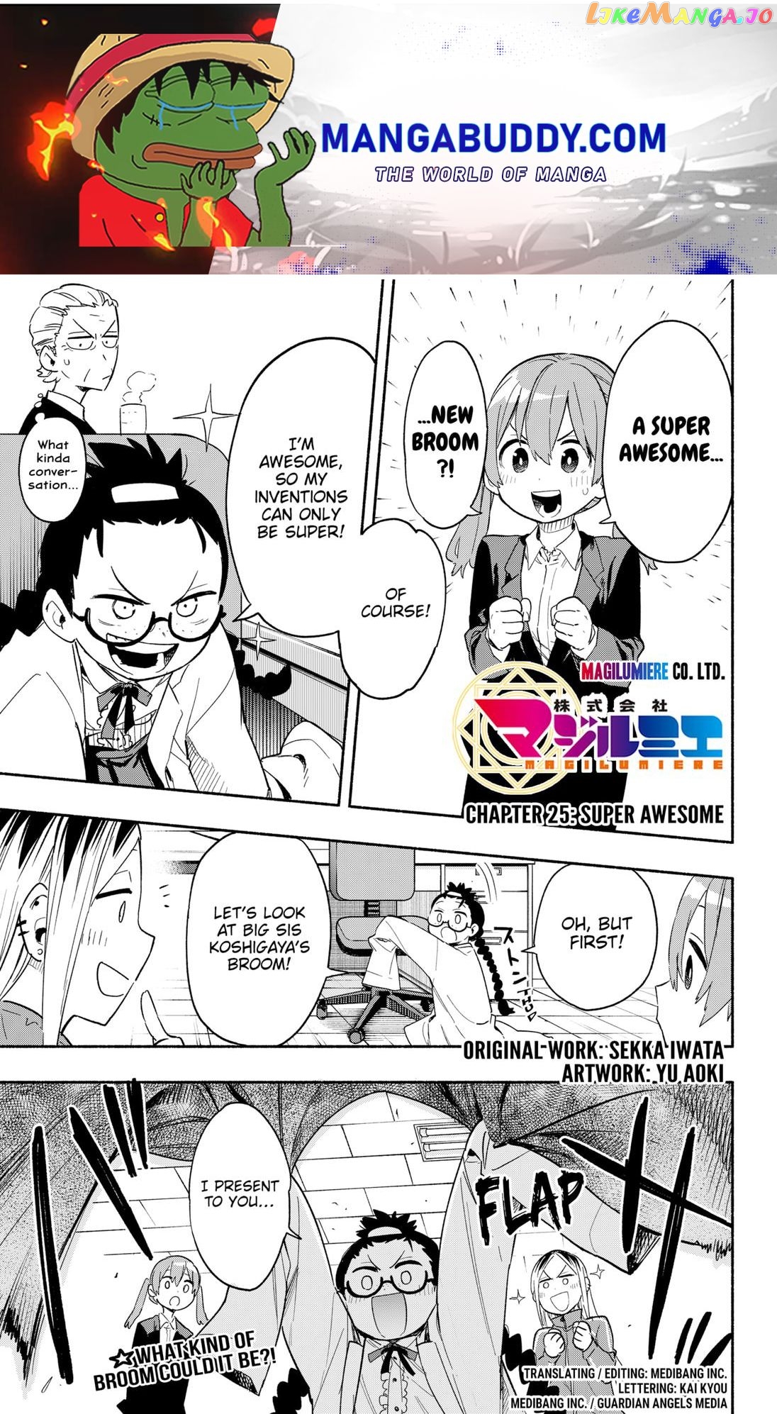 Kabushiki Gaisha Magi Lumiere chapter 25 - page 1