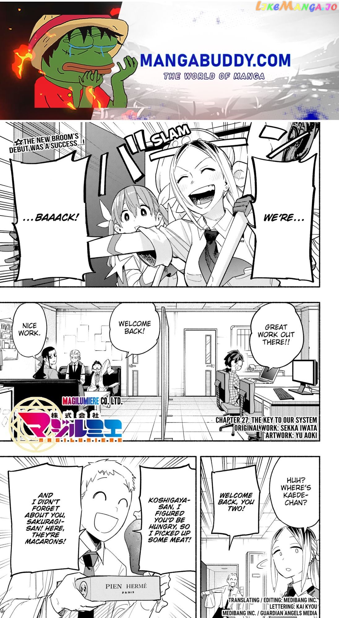 Kabushiki Gaisha Magi Lumiere chapter 27 - page 1