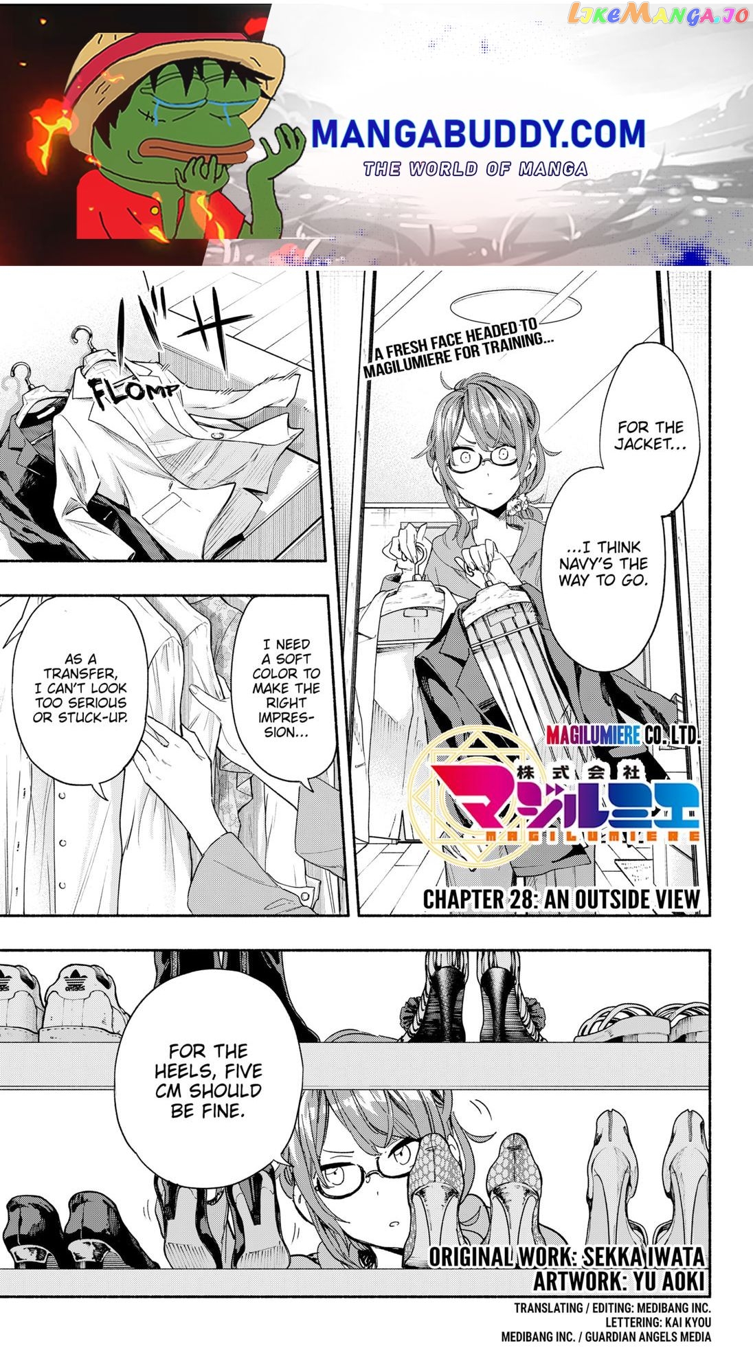 Kabushiki Gaisha Magi Lumiere chapter 28 - page 1