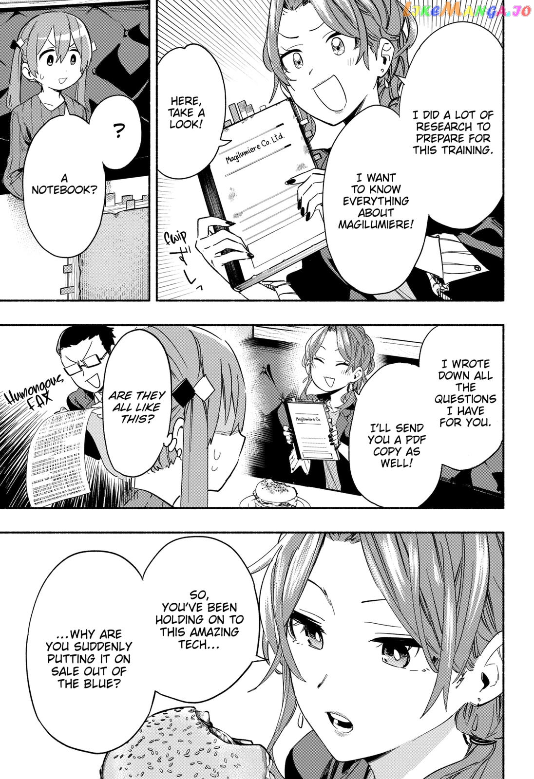 Kabushiki Gaisha Magi Lumiere chapter 28 - page 13