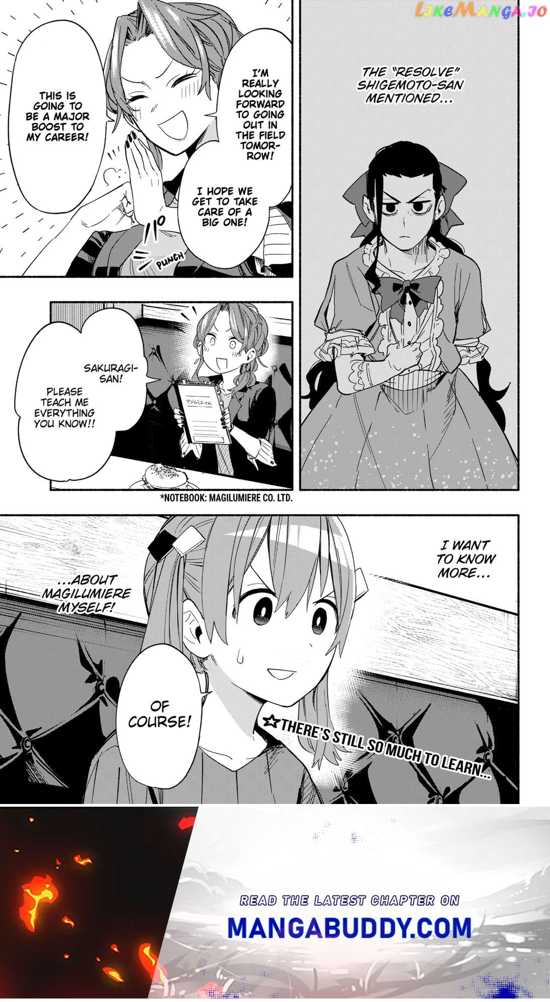 Kabushiki Gaisha Magi Lumiere chapter 28 - page 19