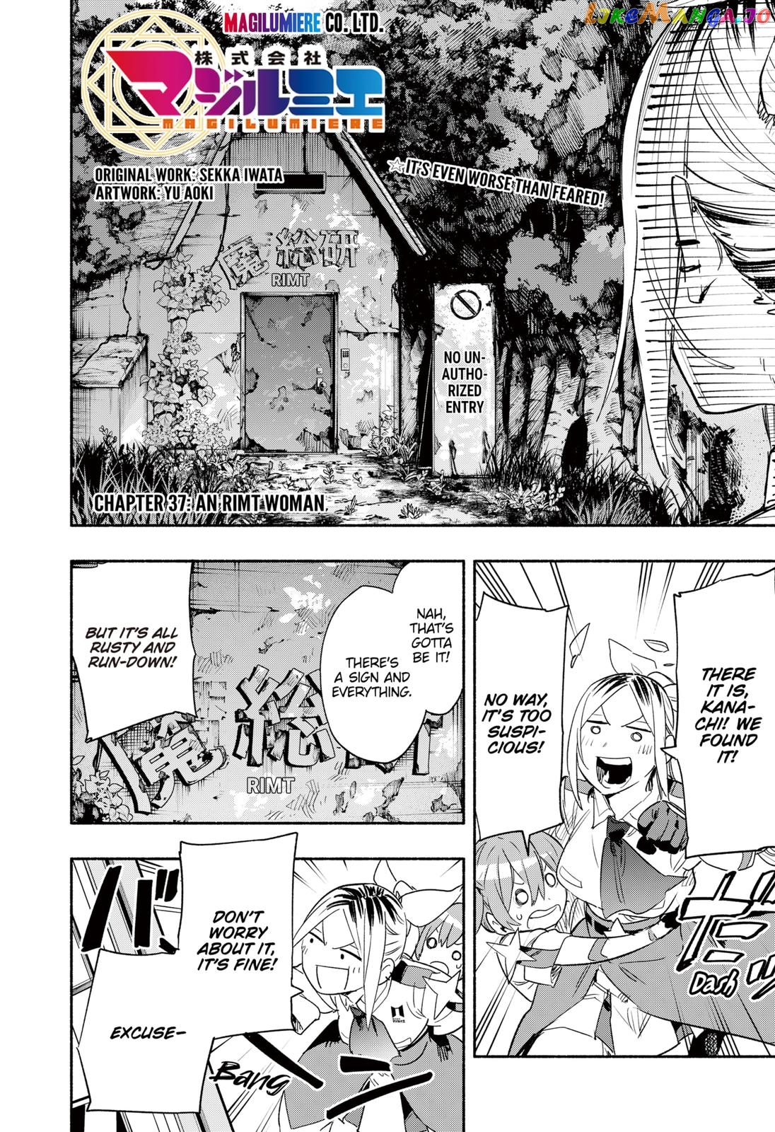 Kabushiki Gaisha Magi Lumiere chapter 37 - page 2