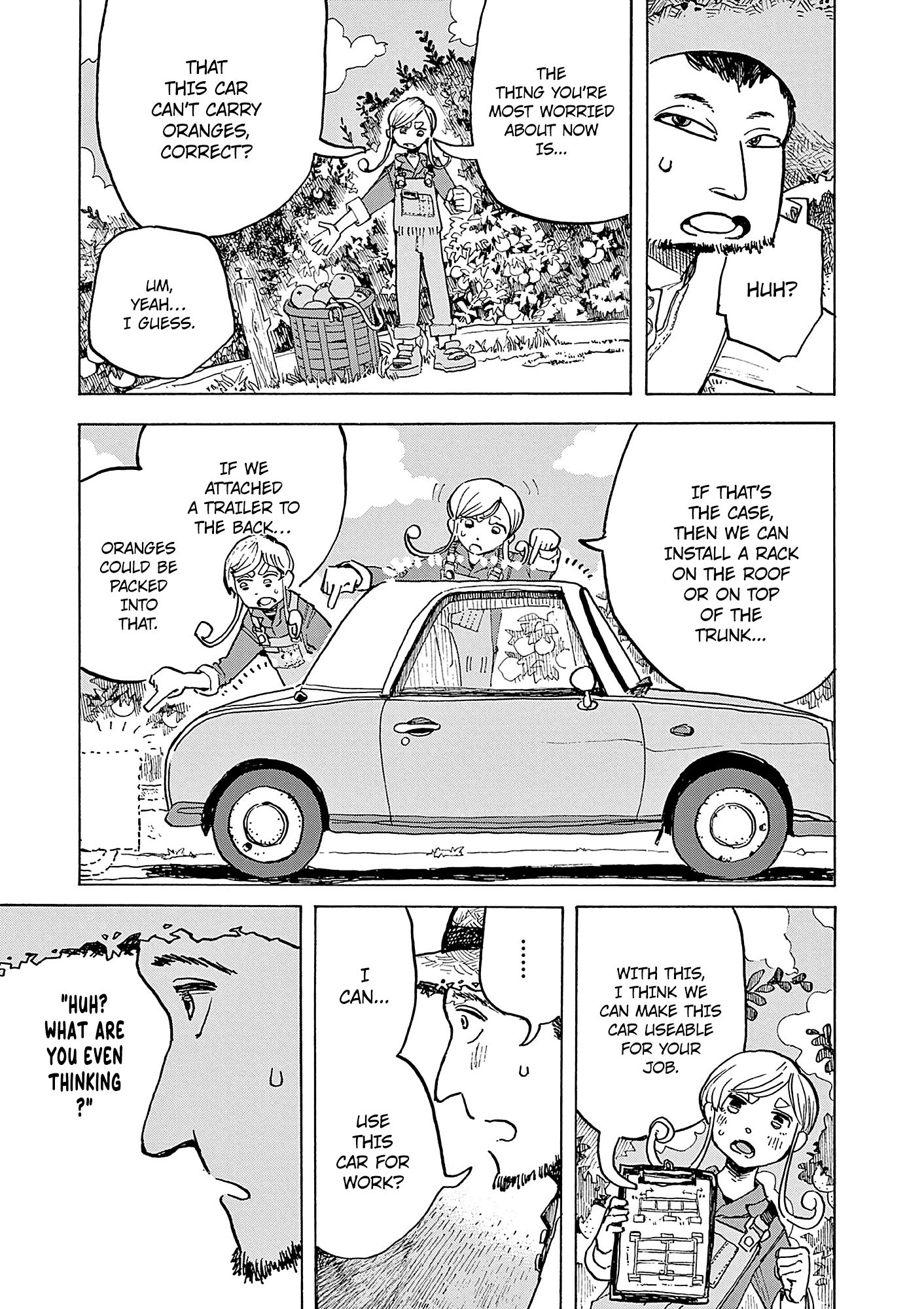 Kurukuru Kuruma Mimura Pan chapter 7 - page 16